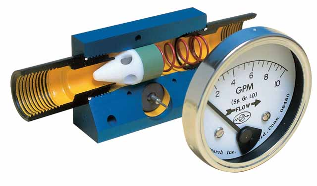 流量開關截面圖