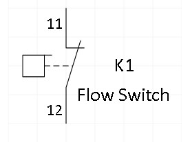 流量開關(guān)符號(hào)
