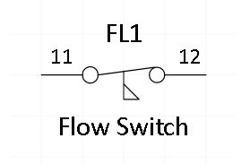 流量開關(guān)符號(hào)